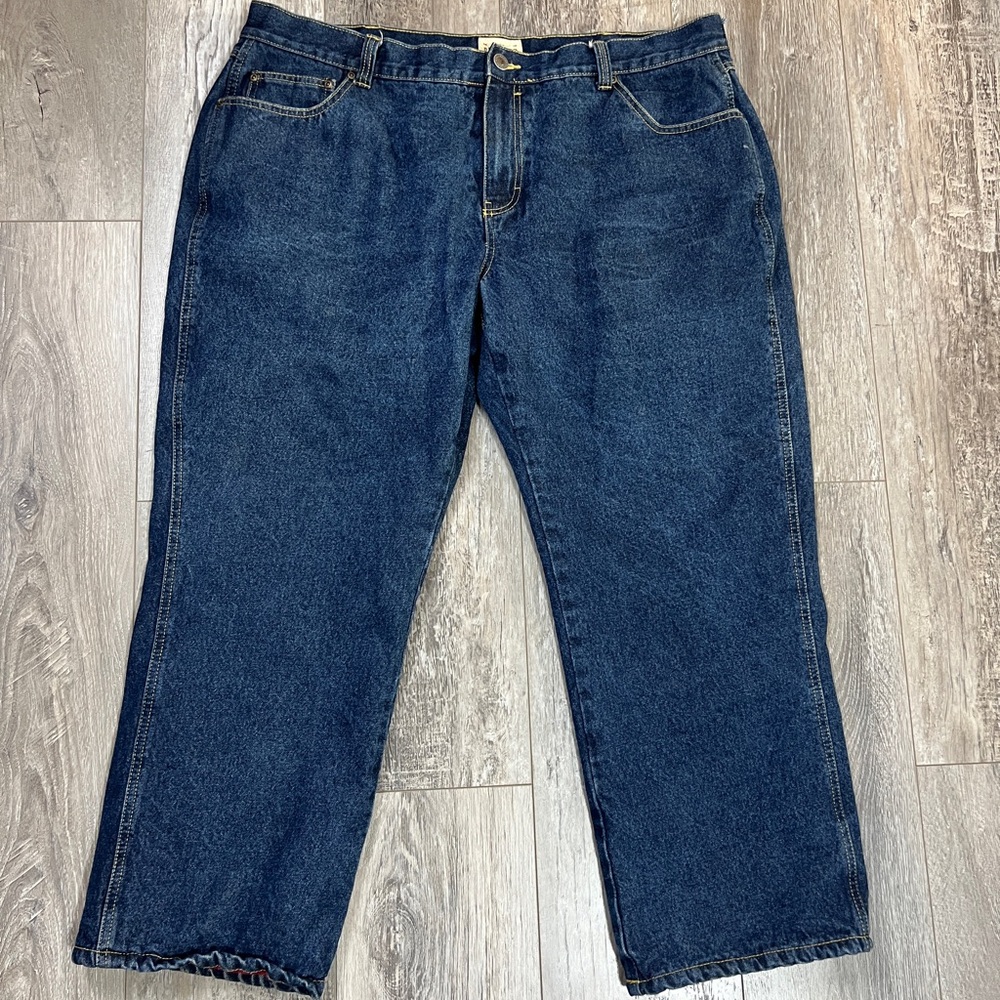 RedHead Lined Relaxed Fit Denim Jeans for Men